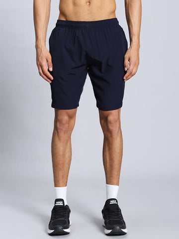 NAVY 9" TRAINER SHORTS