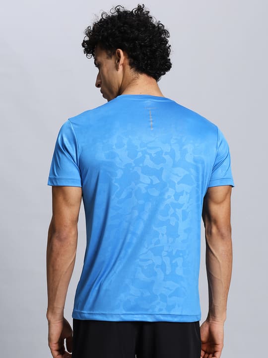 SKY BLUE CHEETAH TEES